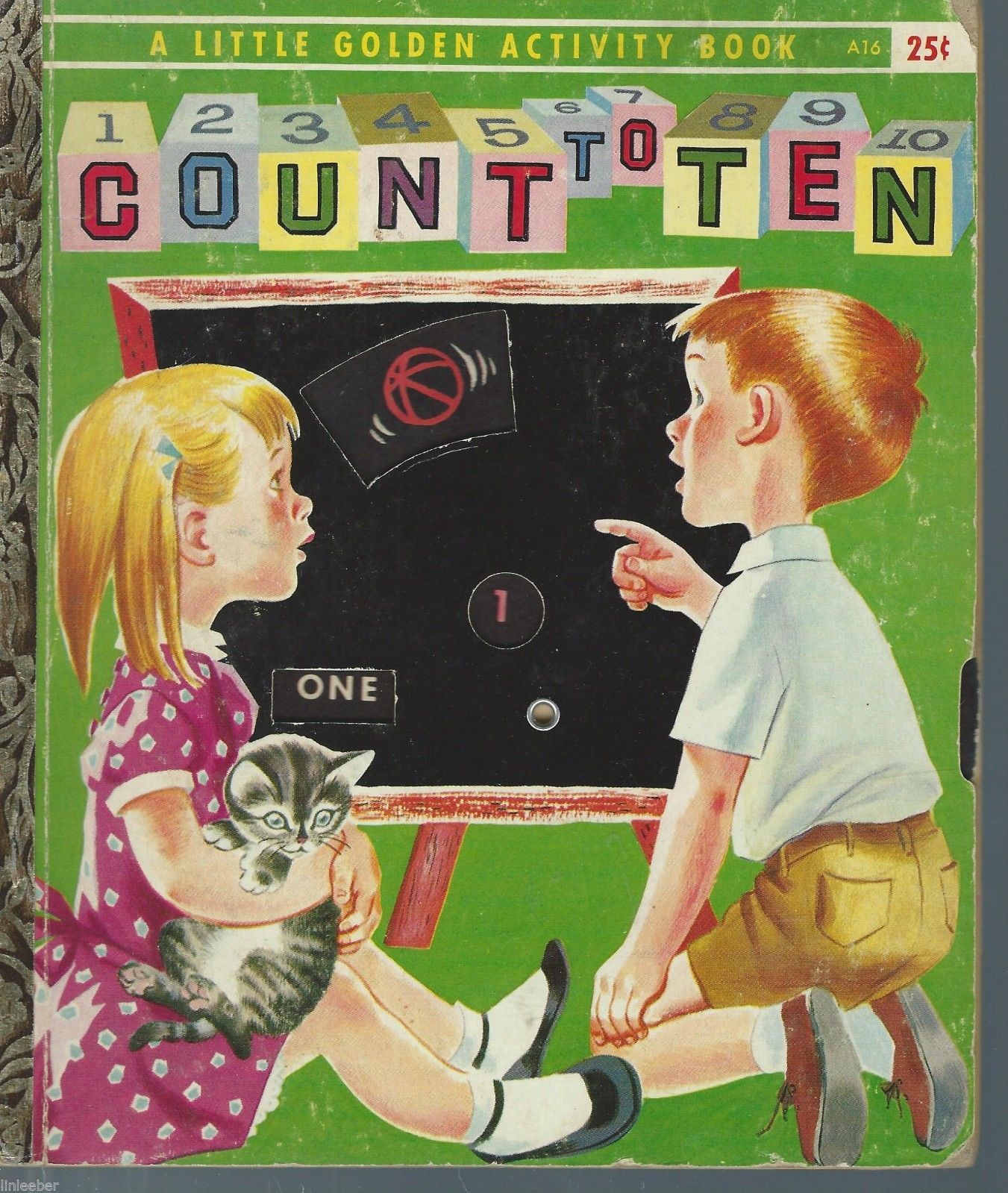 6)Little Golden Books-Fire Fighters Counting,Colors,ABCs,Forest Hotel;Count To T - $24.99