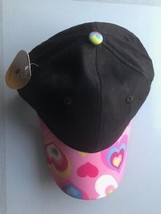 Glove It Junior Girls Golf Cap. Pink Hearts. One Size Fits All - $12.26