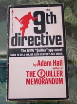 1968 Adam Hall 9th DIRECTIVE-Quiller Spy Novel Pyramid Vintage Paperback - £7.89 GBP