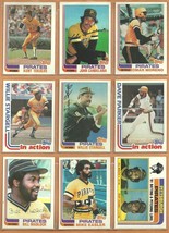 1982 Topps Pittsburgh Pirates Team Lot Willie Stargell Dave Parker Bill Madlock - £3.90 GBP