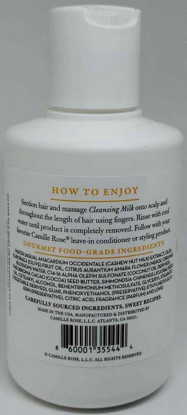 Camille Rose Neroli Blossom Cleansing Milk - 8 fl oz (LOC ECR-2) Item image 2