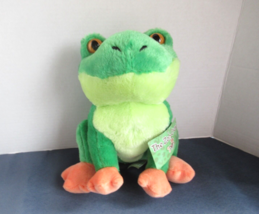 Kellytoy The Zoo Crew Frog plush stuffed green orange W/Code 2018 - $14.65