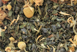 Teas2u Delicious &#39;Golden Dragon&#39; Herbal Tea Blend - 3.53 oz./100 grams - £11.81 GBP