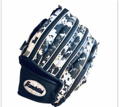 Franklin Youth DIGITEK White/black Camo Baseball Glove 22849-9 1/2-New w/o Tags - £9.09 GBP