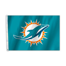 Miami Dolphins Flag 2x3 CO - $725.95 MXN