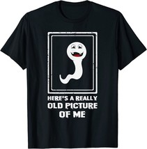 Here&#39;s A Really Old Picture Of Me Funny Sperm T-Shirt - £12.22 GBP+