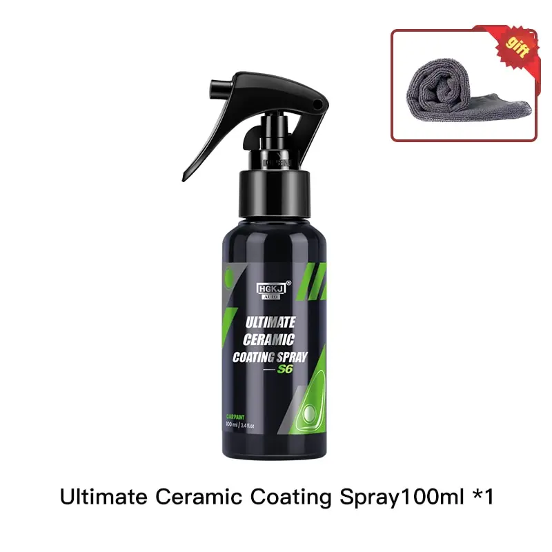 HGKJ S6 Ultimate Ceramic Coating Spray Hydrophobic High Gloss HGKJ-S6-100ML - $11.06
