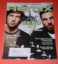 Zero 7 Remix Magazine 2006 Jeff Mills Dabrye DJ Logic Mstrkrst Jamie Lidell - $39.99