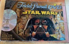 *100% Complete* Star Wars Saga Edition Trivial Pursuit Dvd Trivia Board Game - £11.69 GBP