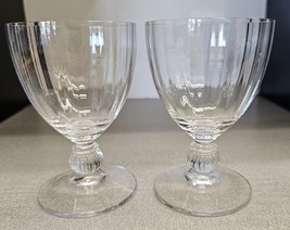 Crystal Clear Industries CCI8 Wine Glasses7 Oz. 4-7/8&quot;H Set of 2 - £19.25 GBP