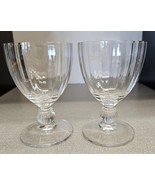 Crystal Clear Industries CCI8 Wine Glasses7 Oz. 4-7/8&quot;H Set of 2 - £19.03 GBP