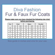 Gradient Color Fade Long Sleeve Soft Genuine Rex Rabbit Fur Coat Jacket image 6