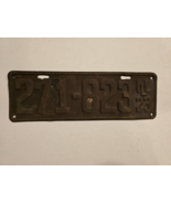 1923 (ILL) ILLINOIS LARGE LICENSE PLATE #271 823 - Patina-VTG-Man Cave-R... - $70.30 CAD