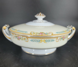 Vintage Noritake China Vegetable Bowl Casserole Round Soup Tureen with l... - £24.20 GBP