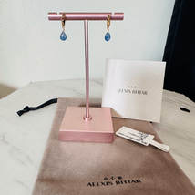 Alexas Bittar Asterales Thorn 14K Goldplated &amp; Sapphire Drop Earrings, NWT - $119.00