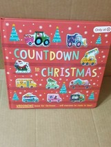 Countdown to Christmas Disappearing Vehicles Kids Board Book by Christie Hainsby - £6.45 GBP