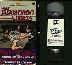 When Taekwondo Strikes Vhs Angela Mao Anne Winton Embassy Video Tested - £8.00 GBP