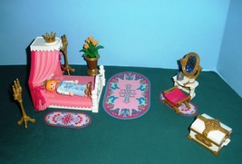 Vintage Playmobil Fairy Tale Castle  #3020 Royal Bed Chamber 100% /NR MT-MINT! A - $50.00