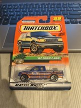 MatchBox in Blister Pack - Series 14 - #69 - 1997 Ford F-150 - Patrol Vehicle - $8.90