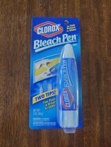 Clorox Bleach Pen Gel for Whites Dual Tipped 2 oz New in Box - $547.64 MXN
