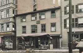 Boston Mass C.1910 PC.(A12) View Of Birthplace Of Paul Revere E 6409 York Pa C44 - £2.81 GBP