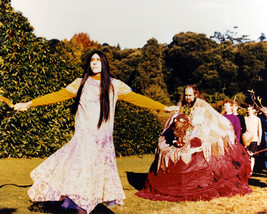 Christopher Lee in The Wicker Man May Day festival in costume dancing 16x20 Canv - £55.94 GBP