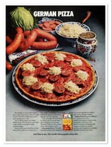 Chef Boy-ar-dee Pizza Mix Recipe Ideas Vintage 1972 Full-Page Magazine Ad - $9.70