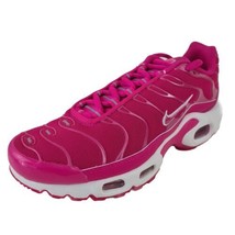  Nike Air Max Plus Womens Pink Athletic Running Sneakers Shoes DR9886 600 SZ 6 - £70.82 GBP
