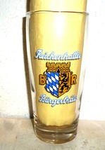 Burgerbrau Reichenhall Bavaria German Beer Glass - £7.95 GBP