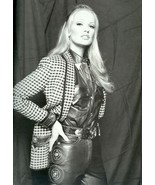 Karen Mulder Gianni Versace &quot;Bondage Collection&quot; Leather Outfit Pant Suit - £19,115.33 GBP