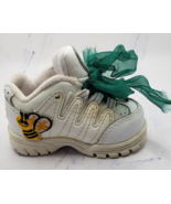 Cherokee Infant&#39;s Bee Theme Baby Shoes Sneakers Leather White Size 2 - €8,37 EUR
