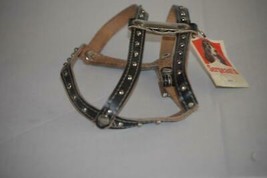 Sergeant&#39;s Leather small Dog Harness Light weight, Strong. Long lasting Black - £11.85 GBP