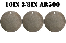 Magnum Target 10in. 3/8in. AR500 Hardened Metal Gongs Steel Shooting Ran... - £86.53 GBP