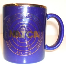 vintage ceramic coffee mug USA; NATCA; National Air Traffic Controllers Assoc. - £19.75 GBP