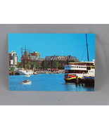 Vintage Postcard - Empress Hotel as seen from the Inner Harbour-Wright E... - $279.60 MXN