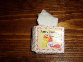 My Little Pony G1 accessory party pony diaper box with diaper - $6.00