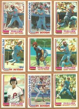 1982 Topps Philadelphia Phillies Team Lot 24 Pete Rose Steve Carlton Tug McGraw - £8.01 GBP