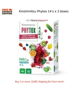 3x Kinohimitsu Phytox 14&#39;s Detox &amp; Enzyme Blend for Optimal Digestion We... - $172.76 CAD