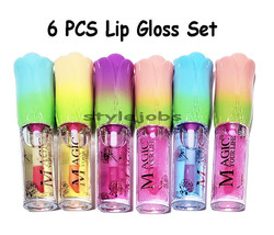 Rose Lip Stain Lip Gloss Tint Lip Paint All 6 PCS SET - £6.33 GBP