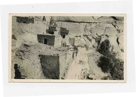 Cliff Dwellings at Be Ta Ta Kin Photo Segi Canyon Arizona 1920&#39;s Velox B W James - £77.55 GBP