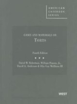 Cases and Materials on Torts (American Casebook Series) - £122.28 GBP