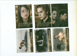 6 NEW MOON trading cards  - £3.14 GBP
