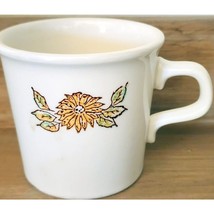 Vintage Taylor Int’l USA Mug Ivory W/ Sunflower Very Pretty Hot Or Cold ... - $7.55