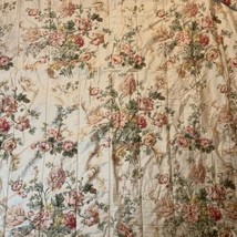 Vintage Ralph Lauren Sussex Gardens Floral KING Comforter - £292.94 GBP