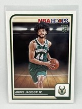 2023-24 Panini NBA Hoops Andre Jackson Jr. 268 Rookie Card Milwaukee Bucks - £1.47 GBP