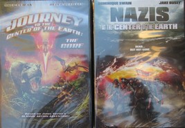 Center Of The Earth 1 2: Jules Verne&#39;s Journey (To) And Nazis (At) New 2 Dvd - £15.95 GBP