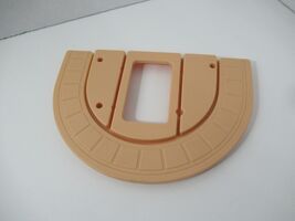 Barbie Mattel Dream house 2015 replacement tan front rounded porch base - $5.14