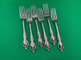 Set of 5 Oneida Community Stainless Steel BRAHMS Dinner Forks - £92.83 GBP