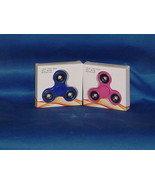 FIDGET HAND SPINNERS  Set of 2  PINK and BLUE High Quality BRAND NEW IN BOX - $3.36 CAD