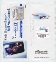 Horizon Airlines Ticket Jacket Boarding Pass AA Tickets Pass Baggage Tag 2004 - £17.25 GBP